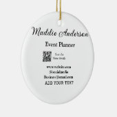 Website für Veranstaltungsplaner mit dem Namen Q R Keramik Ornament (Rechts)