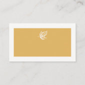 Website für Vintage Hochzeiten von Glitzer Begleitkarte (Rückseite)