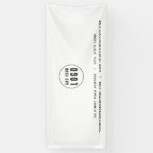 Website-Geschäft für Ihre Logo-Adresse hinzufügen Banner (Vertikal)