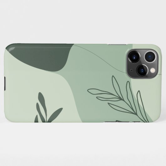 Website "Green Art" iPhone Hülle (Rückseite (Horizontal))