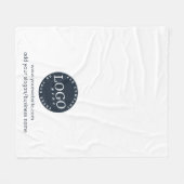 Website-Hotel für Unternehmen hinzufügen Fleecedecke (Vorderseite (Horizontal))