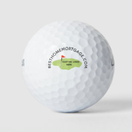 Website Ihres Unternehmens für die Werbeaktion Ihr Golfball