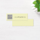 Website-Karte für das Hochzeitslogo (Schreibtisch)