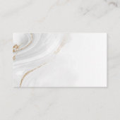 Website-Karte für Wasserfarbenhochzeiten Visitenkarte (Rückseite)