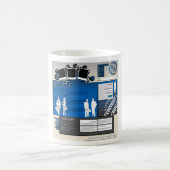 Website-Layout-Tasse Kaffeetasse (Mittel)