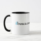 Website-Logo-Tasse ilbusca.com ursprüngliche Tasse (Links)