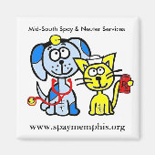 Website-Magnet Magnet (Vorne)