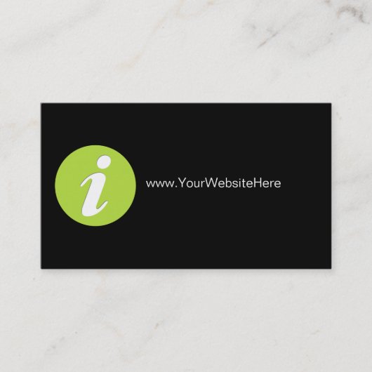 Website-Marketings-Geschäfts-Karten Visitenkarte (Vorderseite)