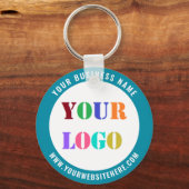 Website mit benutzerdefinierten Logo für Ihre Schl Schlüsselanhänger (Vorderseite)