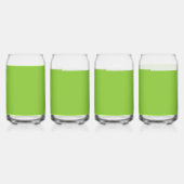 Website mit grünem Hintergrund und weißer Grenze Dosenglas (Hinten)