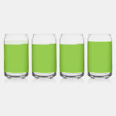 Website mit grünem Hintergrund und weißer Grenze Dosenglas (Vorderseite)