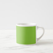 Website mit grünem Hintergrund und weißer Grenze Espressotasse (Rechts)