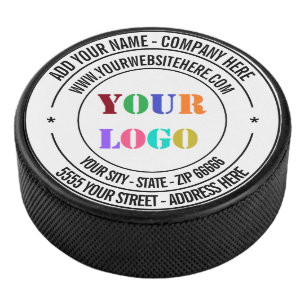 Website mit Ihrem Logo-Namen - Entwurf der Briefma Eishockey Puck