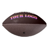 Website mit Ihrem Logo Werbeaktion Personalisiert Football (Gedreht 270)