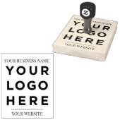 Website mit Namen für kundenspezifische elegante U Gummistempel (Stempel)