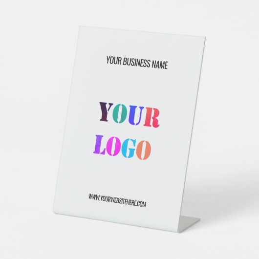 Website Personalisiert Pedestell Sig für benutzerd Sockelschild (Vorderseite)