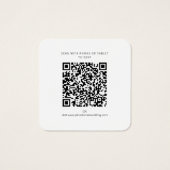 Website QR Code UAWG Einschließung von Sonnenblume (Rückseite)