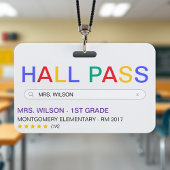 Website Search Resultat School Hall Pass Ausweis