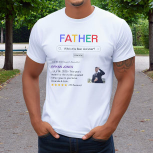 Website-Suche Ergebnis Bester Vater je Vatertag T-Shirt