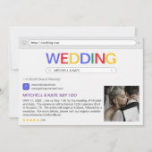 Website-Suchergebnis Hochzeit Einladung (Vorderseite)
