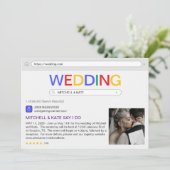 Website-Suchergebnis Hochzeit Einladung (Stehend Vorderseite)
