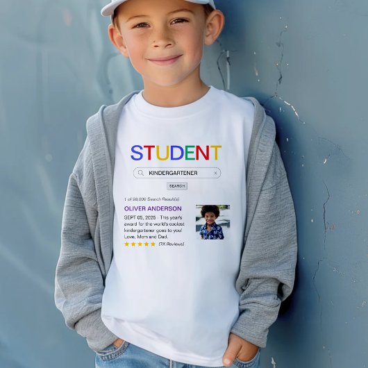 Website-Suchergebnis Student Kindergarten T-Shirt