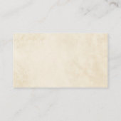 Website Terracotta Autumn Leaves Boho Hochzeit im  Begleitkarte (Rückseite)