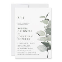 Website UAWG Eukalyptus Monogram Wedding