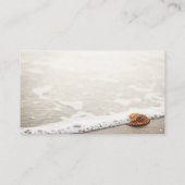 Website von Beach Waves Wedding Begleitkarte (Rückseite)