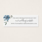 Website von Dusty Blue Botanical Wedding (Vorderseite)