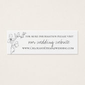 Website von Dusty Blue Meadow Wedding (Vorderseite)