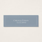 Website von Dusty Blue Meadow Wedding (Rückseite)