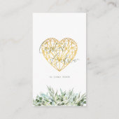 Website von Eucalyptus Foliage Begleitkarte (Rückseite)