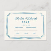 Website von Funky Zeichnend Handwri Wedding | UAWG Begleitkarte (Vorderseite)