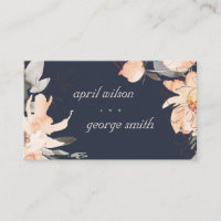 WEBSITE VON NAVY TERRACOTTA BROWN BOHO FLORAL WEDS