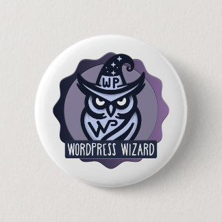 Website-Wizard-Abzeichen Button
