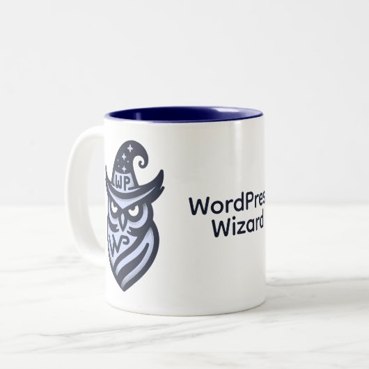 Website Wizard Coffee Tasse (Vorderseite Links)