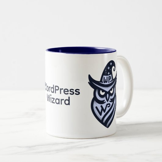 Website Wizard Coffee Tasse (VorderseiteRechts)