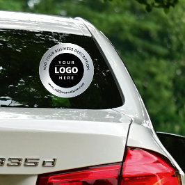Website zum Decal-Logo für Autofenster Silver Blac Aufkleber