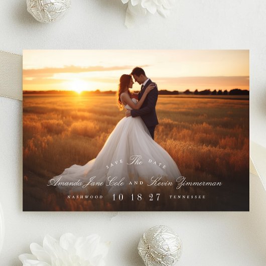 Website zum Hochzeitsschreiben von klassischen Sch Save The Date
