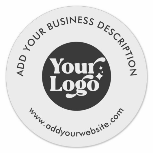 Website zum Logo "Car Window Decal" - Weiß Aufkleber (Vorderseite)