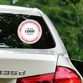 Website zum Logo "Pink Car Window Decal" Aufkleber