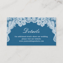 Website zum Thema Blue Wedding