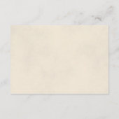 Website zum Thema Hochzeiten mit weißer Rose Begleitkarte (Rückseite)