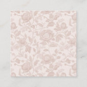 Website zum Vintagen Wappen - Hochzeiten Begleitkarte (Rückseite)