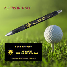 Website zur Golf Club League-Logo Kugelschreiber