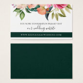 Website zur Hochzeit von Bohemischen Blooms (Vorne & Hinten)