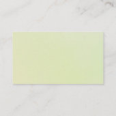 Website zur Hochzeit von eleganten grünen Wasserfa Begleitkarte (Rückseite)