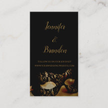 Website zur Hochzeit von Golden Mask