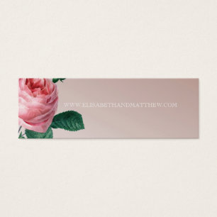 Website zur Hochzeit von Rosa-Nebel-Rose